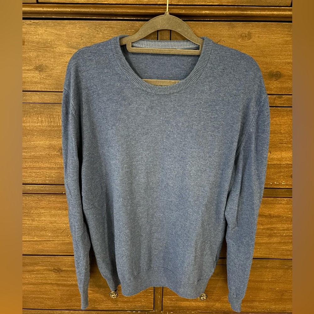 Pull Love royal blue sweater